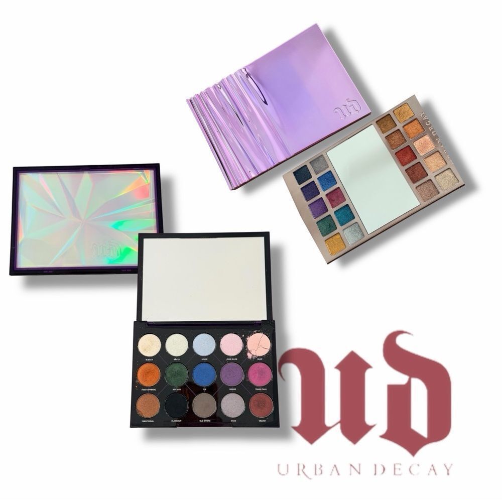 Urban Decay Two Eyeshadow Palettes - Distortion & Beauty with an Edge